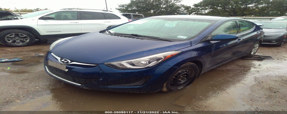 5NPDH4AE8GH720025 2016 HYUNDAI ELANTRA photo no. 2