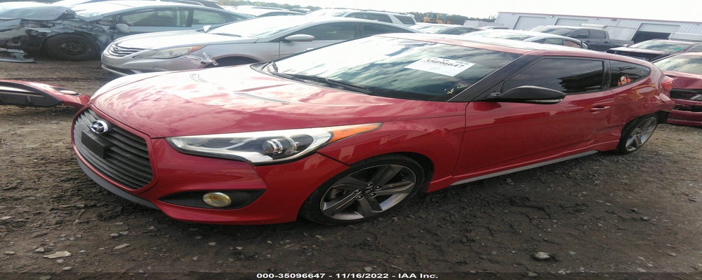 KMHTC6AE8DU160249 2013 HYUNDAI VELOSTER photo no. 2