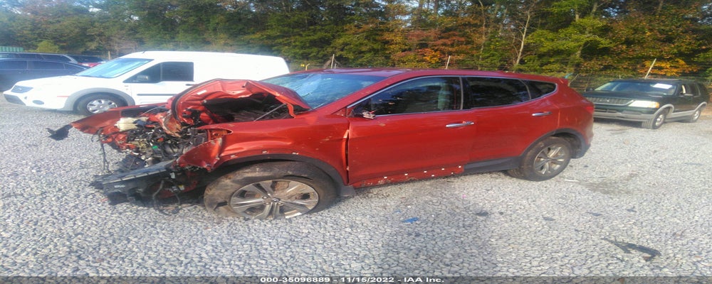 5XYZT3LB8GG345441 2016 HYUNDAI SANTA FE SPORT photo no. 2