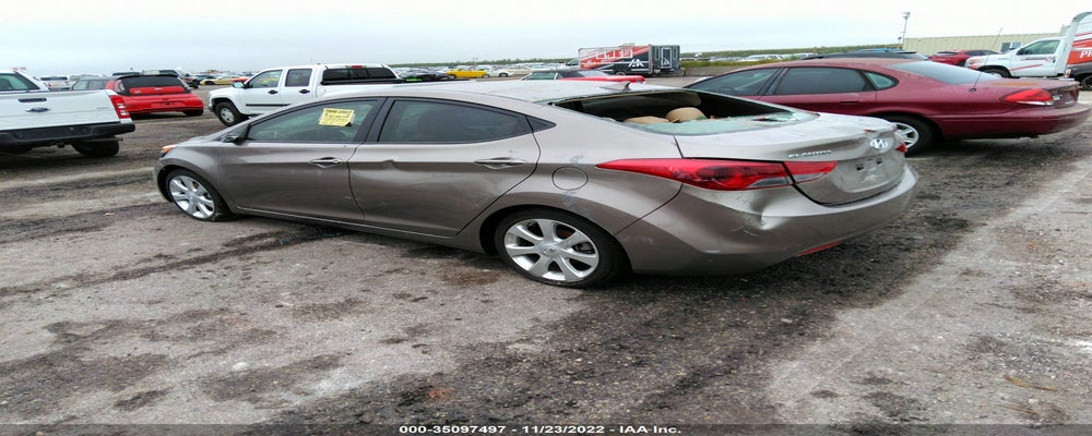 5NPDH4AEXCH102683 2012 HYUNDAI ELANTRA photo no. 3