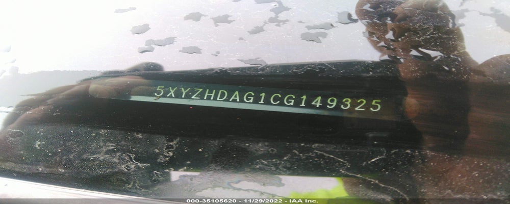 5XYZHDAG1CG149325 2012 HYUNDAI SANTA FE photo no. 9