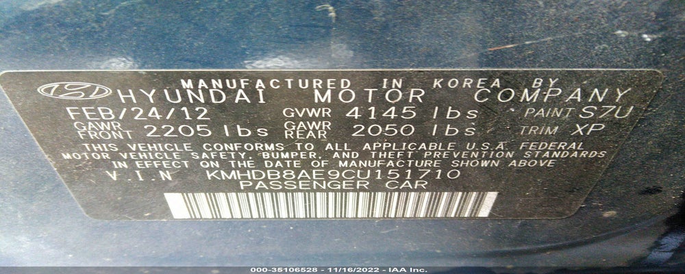KMHDB8AE9CU151710 2012 HYUNDAI ELANTRA TOURING photo no. 9
