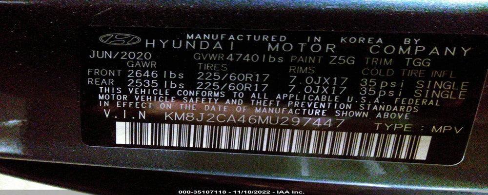 KM8J2CA46MU297447 2021 HYUNDAI TUCSON photo no. 9