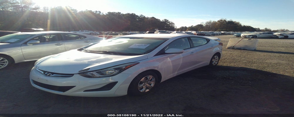 5NPDH4AE4GH762028 2016 HYUNDAI ELANTRA photo no. 2