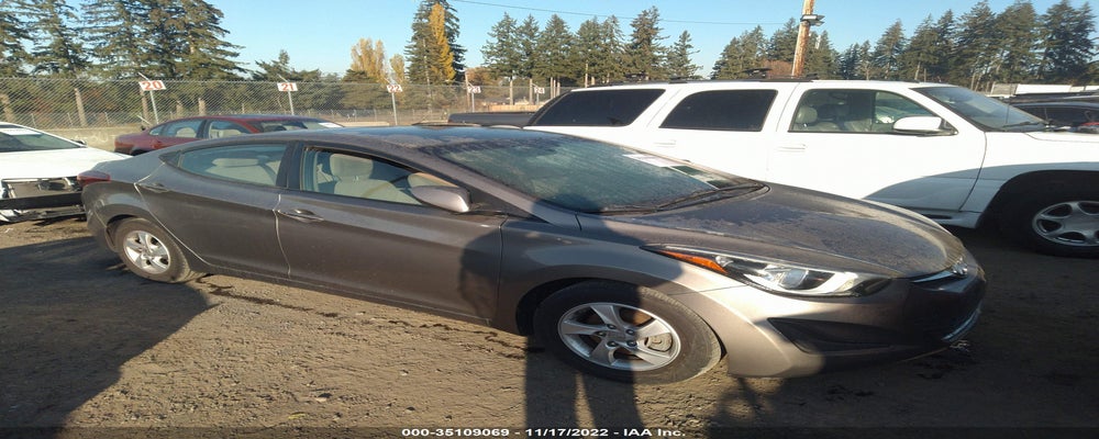 5NPDH4AE4EH526590 2014 HYUNDAI ELANTRA photo no. 1