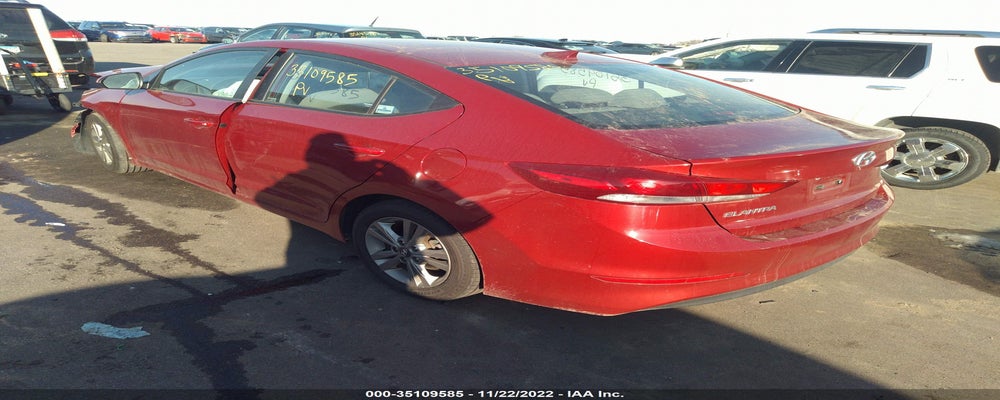 KMHD84LFXJU623861 2018 HYUNDAI ELANTRA photo no. 3