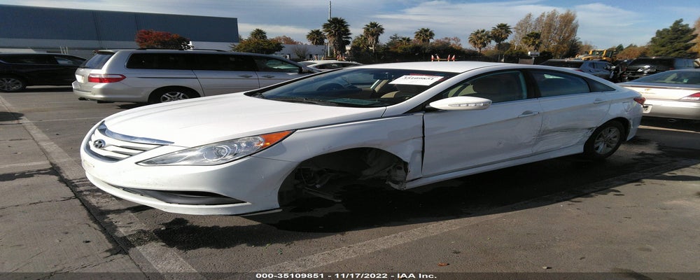 5NPEB4ACXEH874706 2014 HYUNDAI SONATA photo no. 2