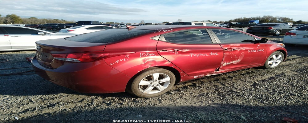 5NPDH4AE7DH394889 2013 HYUNDAI ELANTRA photo no. 4