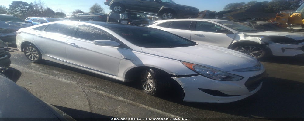 KMHEC4A42FA135601 2015 HYUNDAI SONATA HYBRID photo no. 12