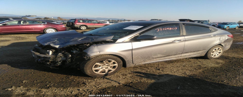 KMHCT4AE2EU708641 2014 HYUNDAI ACCENT photo no. 2