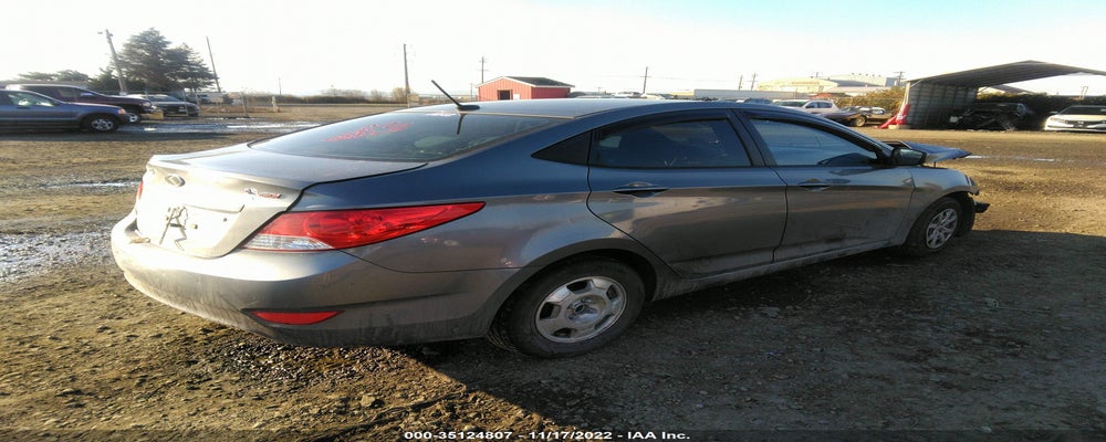 KMHCT4AE2EU708641 2014 HYUNDAI ACCENT photo no. 4