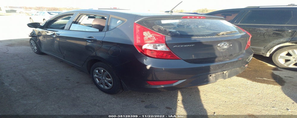KMHCT5AE3DU072445 2013 HYUNDAI ACCENT photo no. 3