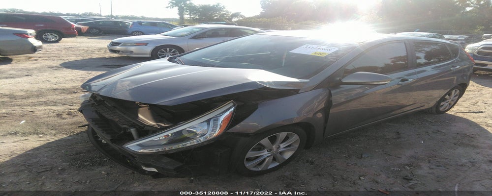 KMHCU5AE8EU154265 2014 HYUNDAI ACCENT photo no. 2