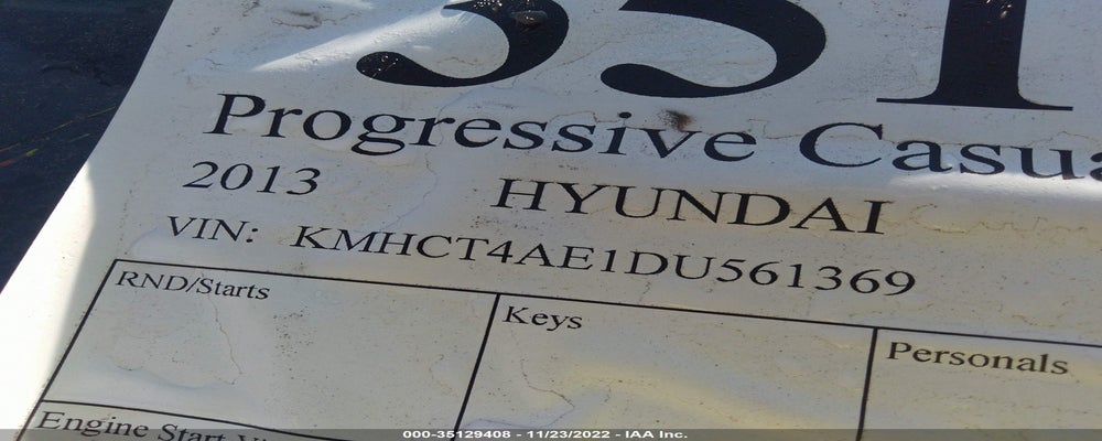 KMHCT4AE1DU561369 2013 HYUNDAI ACCENT photo no. 9