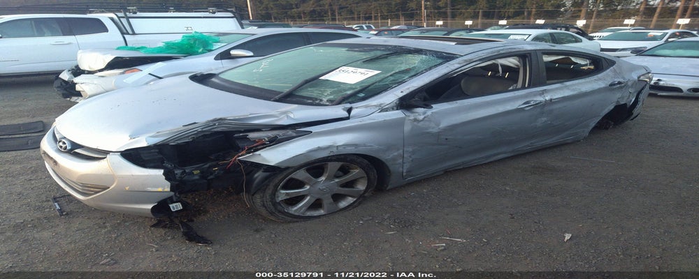 5NPDH4AE1CH148676 2012 HYUNDAI ELANTRA photo no. 2