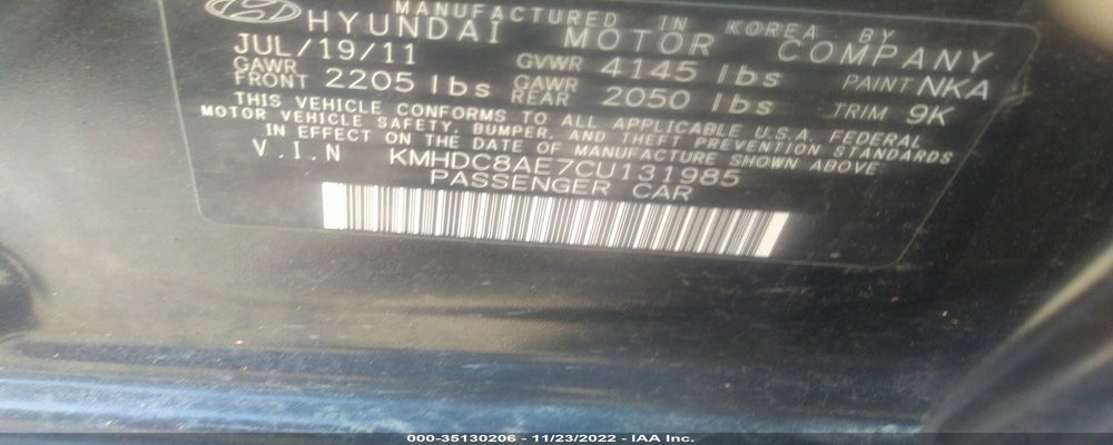 KMHDC8AE7CU131985 2012 HYUNDAI ELANTRA TOURING photo no. 9