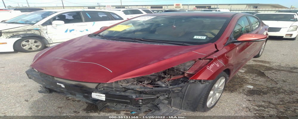 KMHDH4AE1BU111076 2011 HYUNDAI ELANTRA photo no. 2