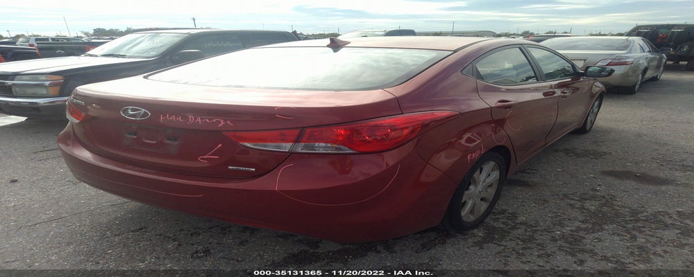 KMHDH4AE1BU111076 2011 HYUNDAI ELANTRA photo no. 4
