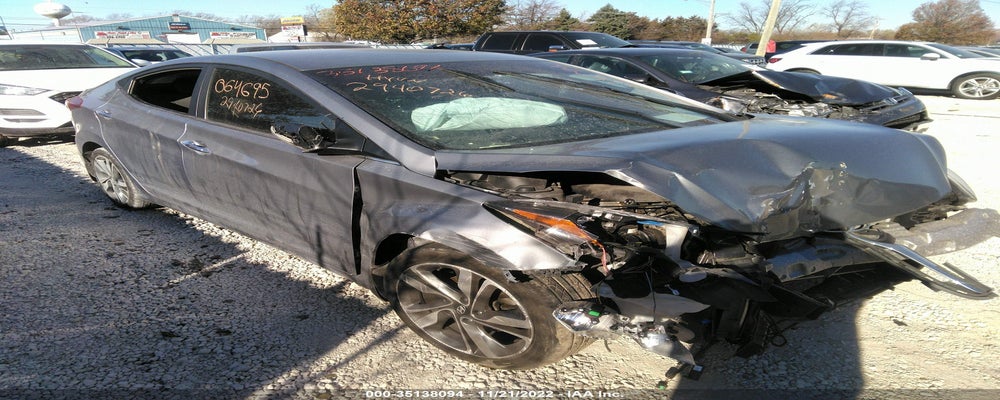 KMHDH4AEXFU348137 2015 HYUNDAI ELANTRA photo no. 3