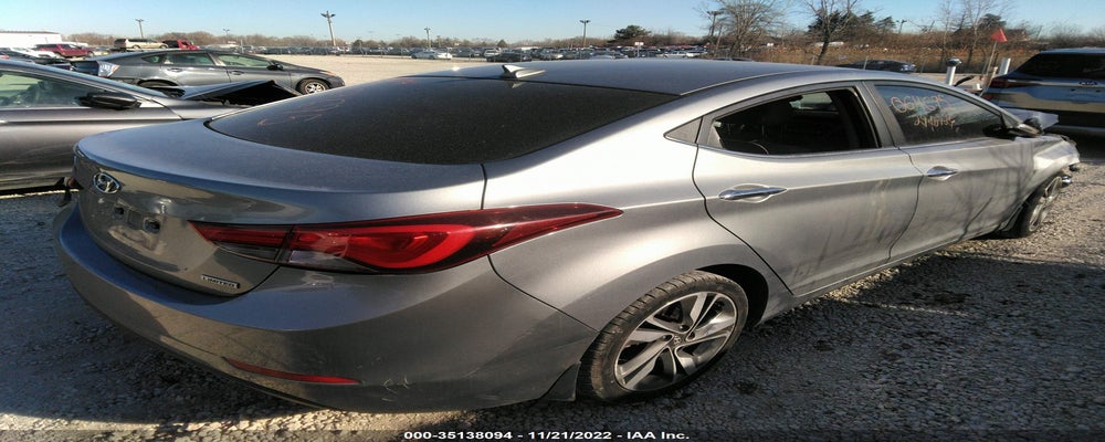 KMHDH4AEXFU348137 2015 HYUNDAI ELANTRA photo no. 4