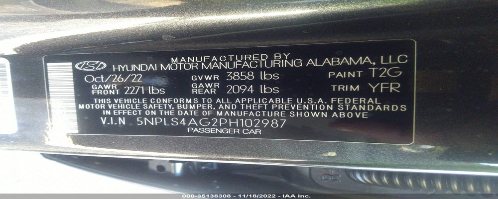5NPLS4AG2PH102987 2023 HYUNDAI ELANTRA photo no. 9