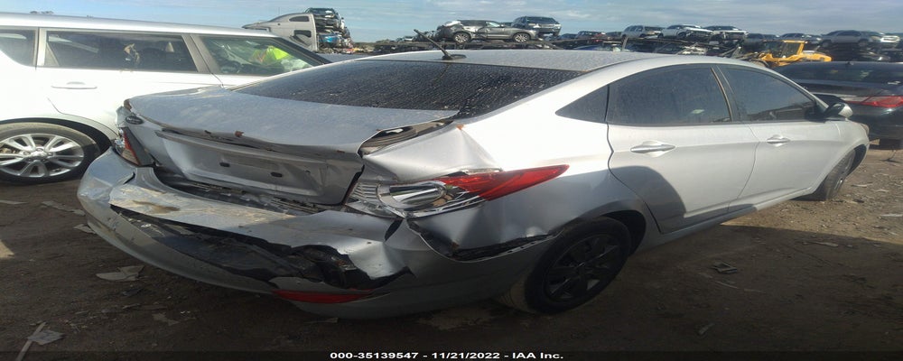 KMHCT4AE1EU687040 2014 HYUNDAI ACCENT photo no. 4