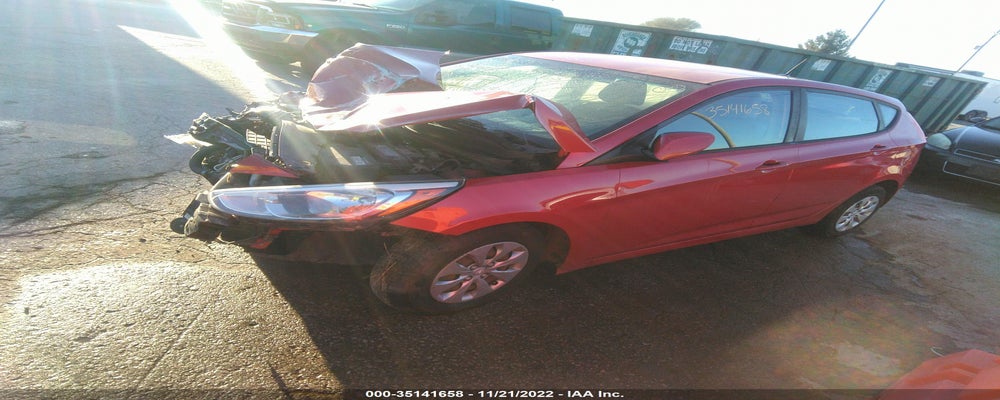 KMHCT5AE9GU281421 2016 HYUNDAI ACCENT photo no. 2