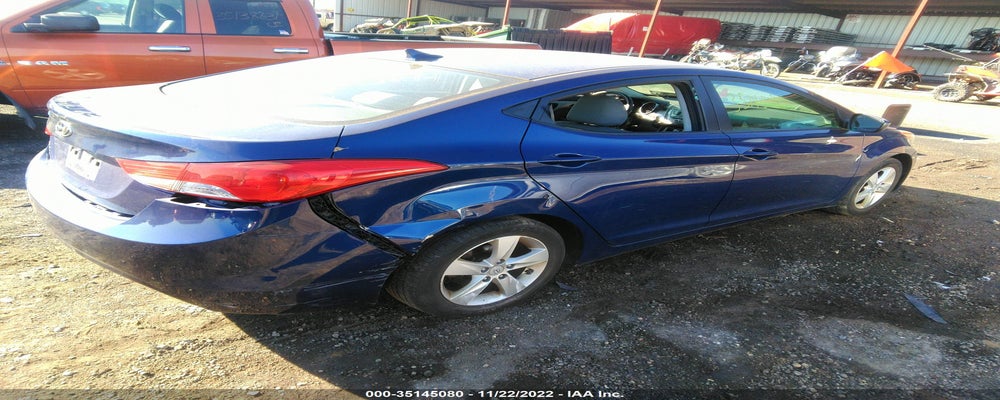 KMHDH4AE2DU493279 2013 HYUNDAI ELANTRA photo no. 4