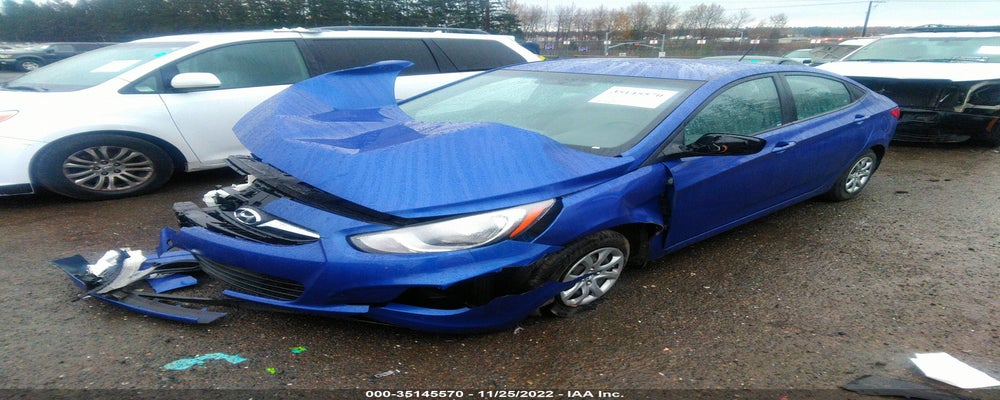 KMHCT4AE7EU618708 2014 HYUNDAI ACCENT photo no. 2