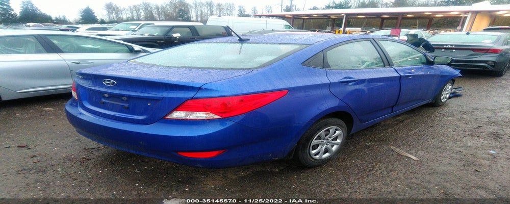 KMHCT4AE7EU618708 2014 HYUNDAI ACCENT photo no. 4