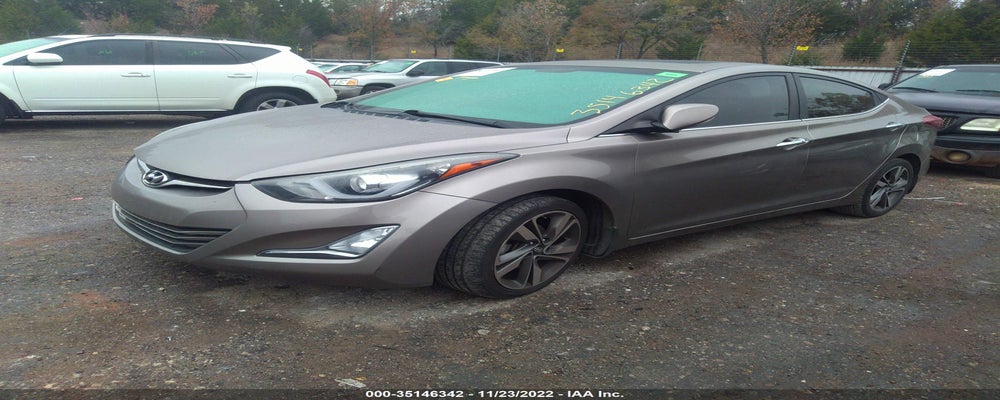 5NPDH4AE3EH546748 2014 HYUNDAI ELANTRA photo no. 2