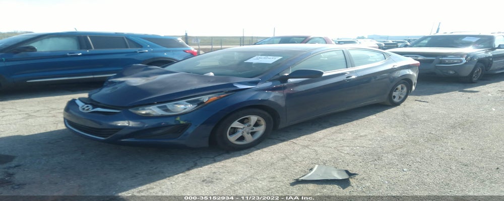 5NPDH4AE1FH601716 2015 HYUNDAI ELANTRA photo no. 2