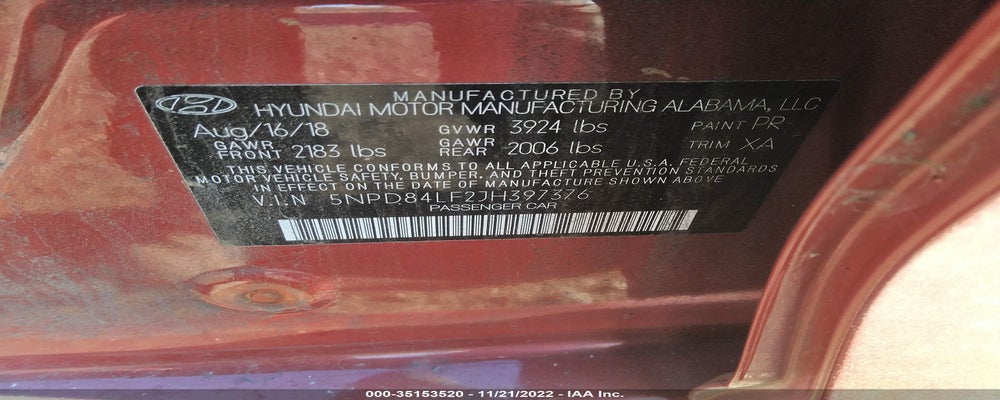 5NPD84LF2JH397376 2018 HYUNDAI ELANTRA photo no. 9