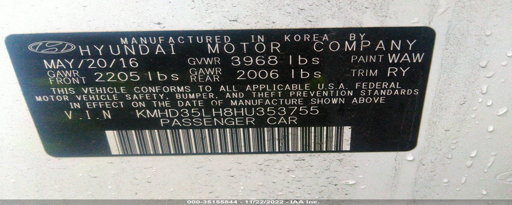 KMHD35LH8HU353755 2017 HYUNDAI ELANTRA GT photo no. 9