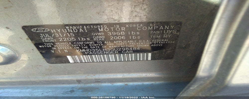 KMHD35LH3GU298484 2016 HYUNDAI ELANTRA GT photo no. 9