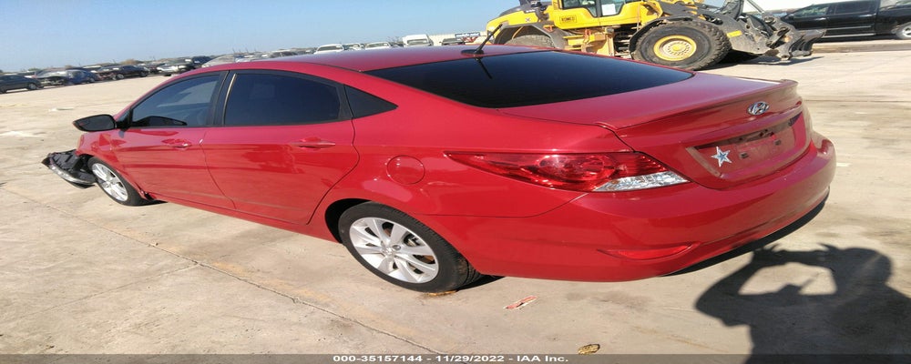 KMHCU4AE2EU772000 2014 HYUNDAI ACCENT photo no. 3