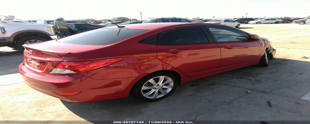 KMHCU4AE2EU772000 2014 HYUNDAI ACCENT photo no. 4