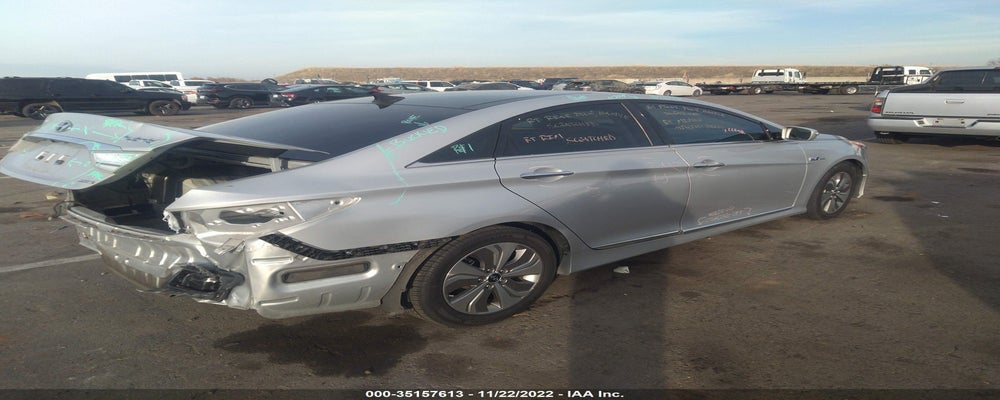 KMHEC4A42EA106467 2014 HYUNDAI SONATA HYBRID photo no. 4