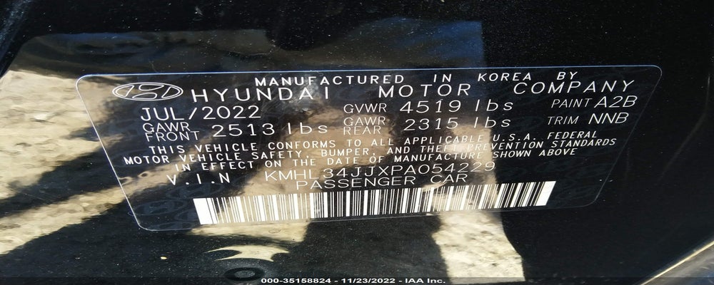 KMHL34JJXPA054229 2023 HYUNDAI SONATA HYBRID photo no. 9