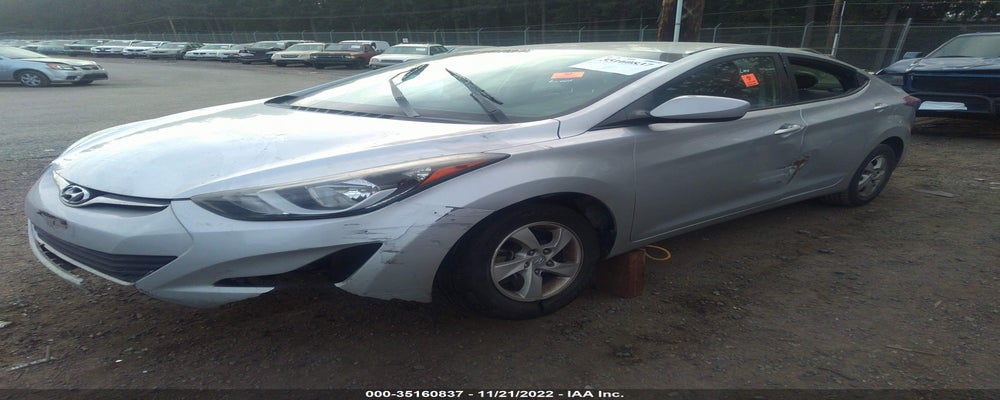 5NPDH4AE0EH526506 2014 HYUNDAI ELANTRA photo no. 2