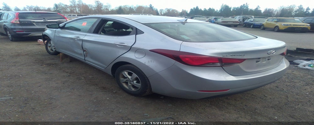 5NPDH4AE0EH526506 2014 HYUNDAI ELANTRA photo no. 3