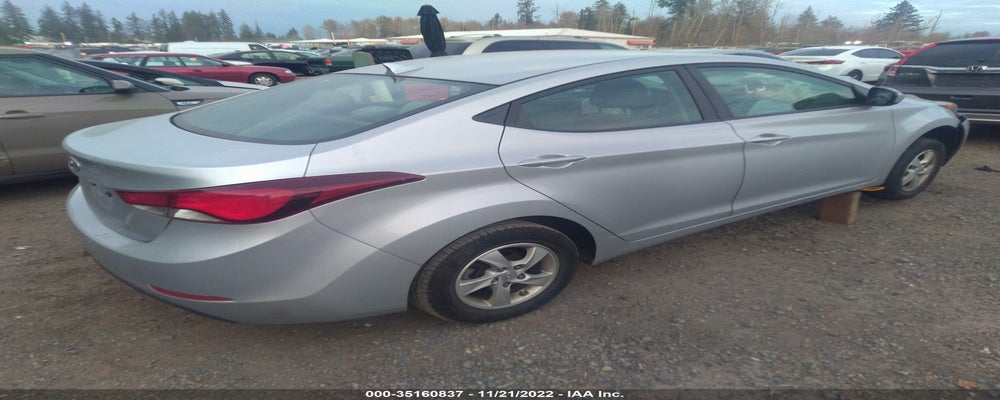 5NPDH4AE0EH526506 2014 HYUNDAI ELANTRA photo no. 4