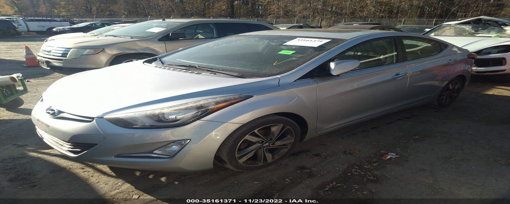 5NPDH4AE0EH523881 2014 HYUNDAI ELANTRA photo no. 2