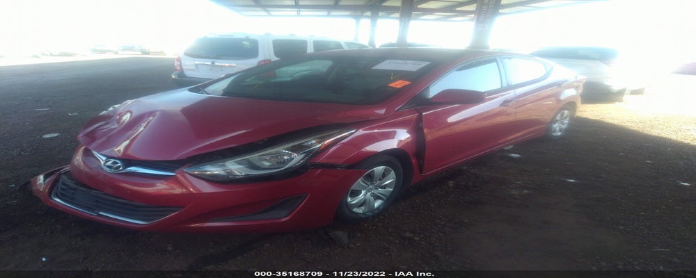 KMHDH4AE6GU557649 2016 HYUNDAI ELANTRA photo no. 2