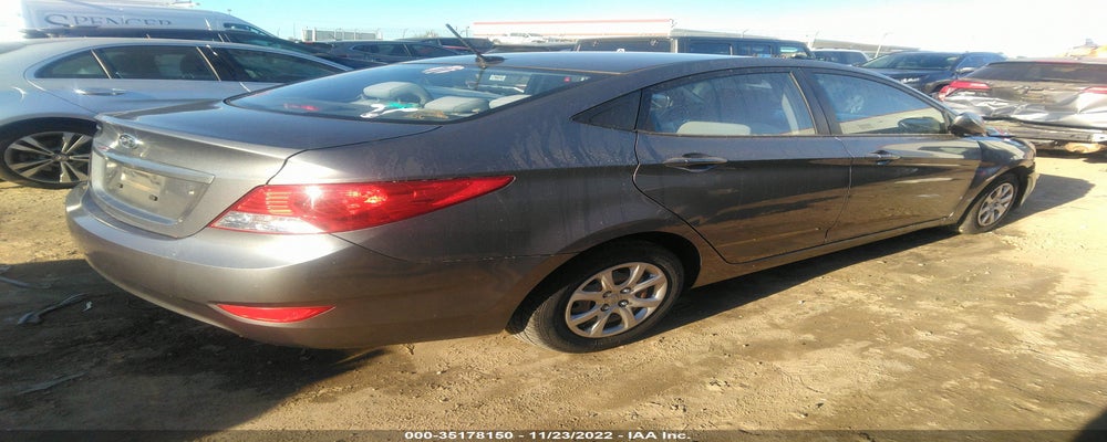 KMHCT4AE7EU654348 2014 HYUNDAI ACCENT photo no. 4