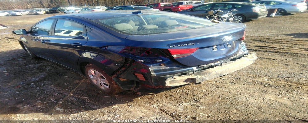 5NPDH4AEXGH692423 2016 HYUNDAI ELANTRA photo no. 3
