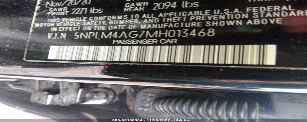 5NPLM4AG7MH013468 2021 HYUNDAI ELANTRA photo no. 9