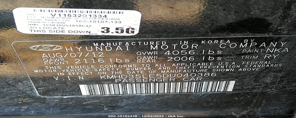 KMHD35LE5DU040386 2013 HYUNDAI ELANTRA GT photo no. 9