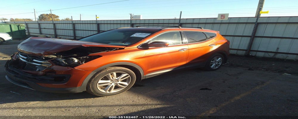 5XYZU3LA0DG095905 2013 HYUNDAI SANTA FE photo no. 2