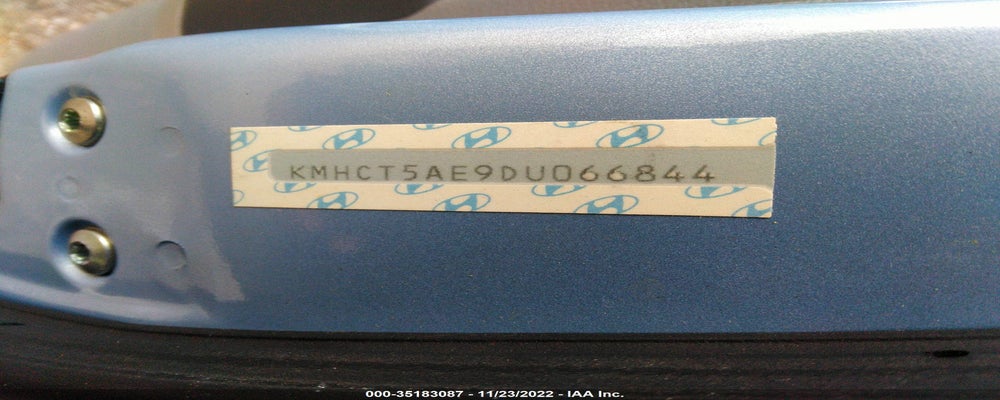 KMHCT5AE9DU066844 2013 HYUNDAI ACCENT photo no. 9